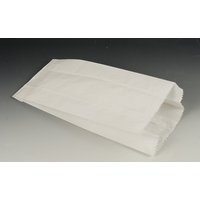 PAPSTAR Seitenfaltenbeutel, 100 x 50 x 240 mm, weiß