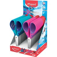 Maped Bastelschere Essentials Soft, Länge: 130 mm, Display
