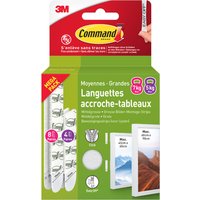 3M Command Bilder-Montagestreifen Strips, Multipack (M/L)
