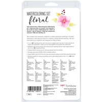 Tombow Watercoloring-Set , Floral, , 11-teilig
