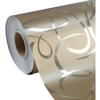 Clairefontaine Geschenkpapier , Arabesque gold, , Secare-Rolle