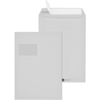 MAILmedia Versandtasche C4, Recycling grau, mit Fenster