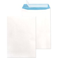 MAILmedia Versandtasche C4, fadenverstärkt, weiß/blau