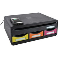 EXACOMPTA Schubladenbox TOOLBOX MINI QI, 4 Schübe, harlekin