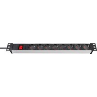 brennenstuhl 19, Steckdosenleiste , Alu-Line, , 8-fach, 1 HE