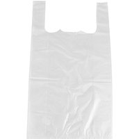 STARPAK Hemdchen-Tragetasche, aus HDPE, weiß