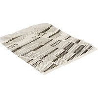 PAPSTAR Hamburger-Tüte , Newsprint, , 160 x 180 mm