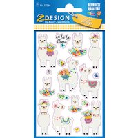 AVERY Zweckform ZDesign KIDS Glitter-Sticker , Alpaka,
