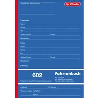 herlitz Formularbuch , Fahrtenbuch 602, , A5, 32 Blatt