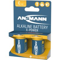 ANSMANN Alkaline Batterie , X-Power, , Baby C, 2er Blister ANSMANN Alkaline Batterie , X-Power, , Baby C, 2er Blister