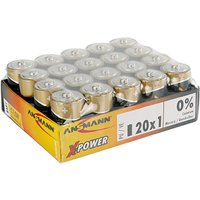 ANSMANN Alkaline Batterie , X-Power, , Baby C, 20er Display