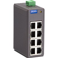 MOXA Unmanaged Industrial Ethernet Switch, 8 Port, EDS-208