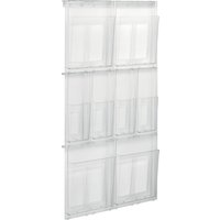 helit Wanddisplay , the placativ, , 4x DIN A4 + 4x 1/3 DIN A4