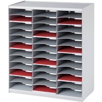 PAPERFLOW Sortierstation, 36 Fächer, schwarz