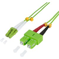 LogiLink LWL Patchkabel, LC-Duplex - SC-Duplex, OM5, 15,0 m
