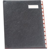 extendos Pultordner Serie 97, 25 Fächer, mit Taben