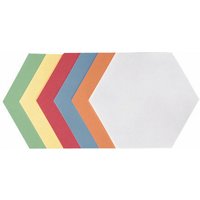 FRANKEN Moderationskarten Wabe, selbstklebend, sortiert