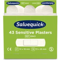 CEDERROTH Salvequick Pflaster-Nachfüllpackung, sensitiv