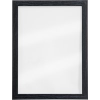 Securit Kreidetafel WOODY, aus Glas, Holz-Rahmen, schwarz