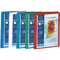 EXACOMPTA Ringbuch Kreacover, PP, 4-Ring-Mechanik, A4, weiß
