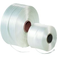 dm-folien Umreifungsband, aus PET, natur, (B)25 mm