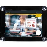 Securit Fenster-Plakatrahmen, DIN A4, schwarz