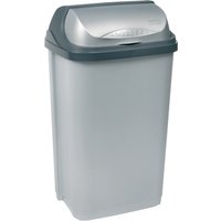 keeeper Abfallbehälter , rasmus, , 50 Liter, silber