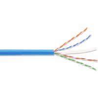 DIGITUS Installationskabel Kat. 6a, U-UTP, 305 m Ring, blau