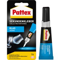Pattex Sekundenkleber Glas flüssig, 3 g Tube Pattex Sekundenkleber Glas flüssig, 3 g Tube