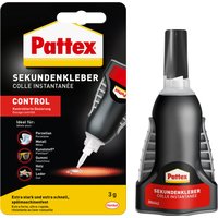 Pattex Sekundenkleber CONTROL, 3 g Flasche Pattex Sekundenkleber CONTROL, 3 g Flasche