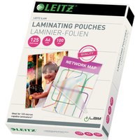 LEITZ Laminierfolientasche, DIN A4, glänzend, 500 mic
