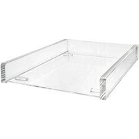 WEDO Briefablage , cristallic, , DIN A4, glasklar