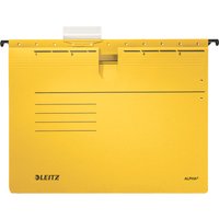 LEITZ ALPHA Hängehefter, A4, kaufmännische Heftung, grau
