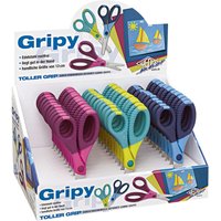 WEDO Bastelschere Gripy, rund, Länge: 130 mm, 30er Display