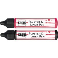 KREUL Pluster & Liner Pen, 29 ml, pink