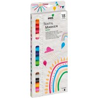 KREUL Textilmarker medium , Junior, , 18er-Set