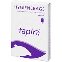 Tapira PE-Hygienebeutel, unbedruckt, weiß