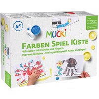 KREUL Fingerfarbe , MUCKI, , 5 x 50 ml Set