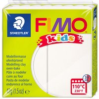 FIMO kids Modelliermasse, ofenhärtend, weiß, 42 g