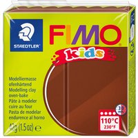 FIMO kids Modelliermasse, ofenhärtend, braun, 42 g
