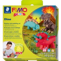 FIMO kids Modellier-Set Form & Play , Dino, , Level 2
