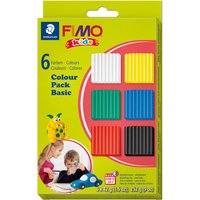 FIMO kids Modelliermasse-Set Colour Pack , basic, , 6er Set