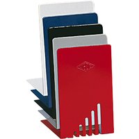 WEDO Buchstütze, (B)140 x (T)140 x (H)85 mm, schwarz