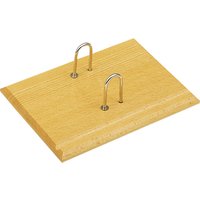 Wonday Sockel für Kalendarien, aus Holz, Bügel aus Metall