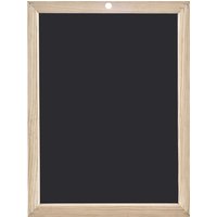 Wonday Schreibtafel, blanko, (B)400 x (H)600 mm, schwarz