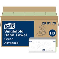 TORK Handtuchpapier, 248 x 230 mm, grün, Z-Falz