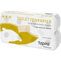 Tapira Toilettenpapier Premium, 4-lagig, hochweiß