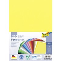 folia Fotokarton, DIN A4, 300 g/qm, sortiert