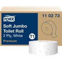 TORK Großrollen-Toilettenpapier Jumbo, 2-lagig, weiß, 360 m