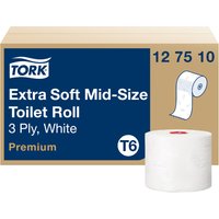 TORK Midirollen-Toilettenpapier, 3-lagig, weiß, 70 m